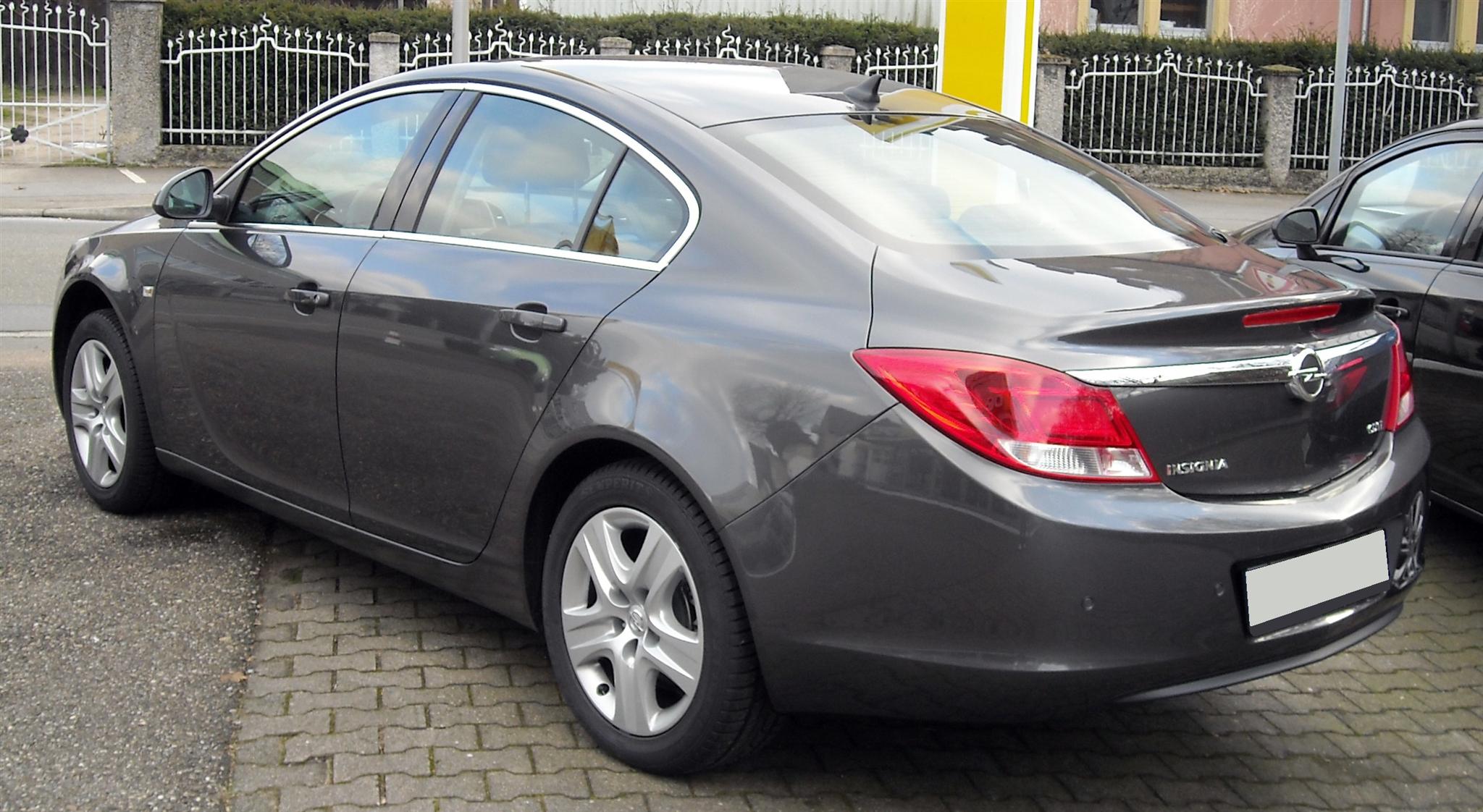 Opel Insignia Stufenheck Opel Insignia Stufenheck