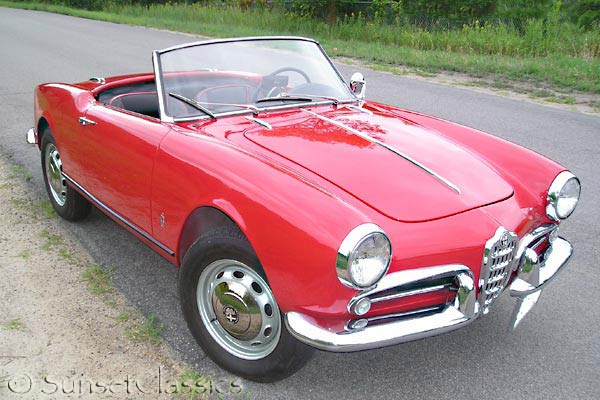 Alfa Romeo Giulietta Spider